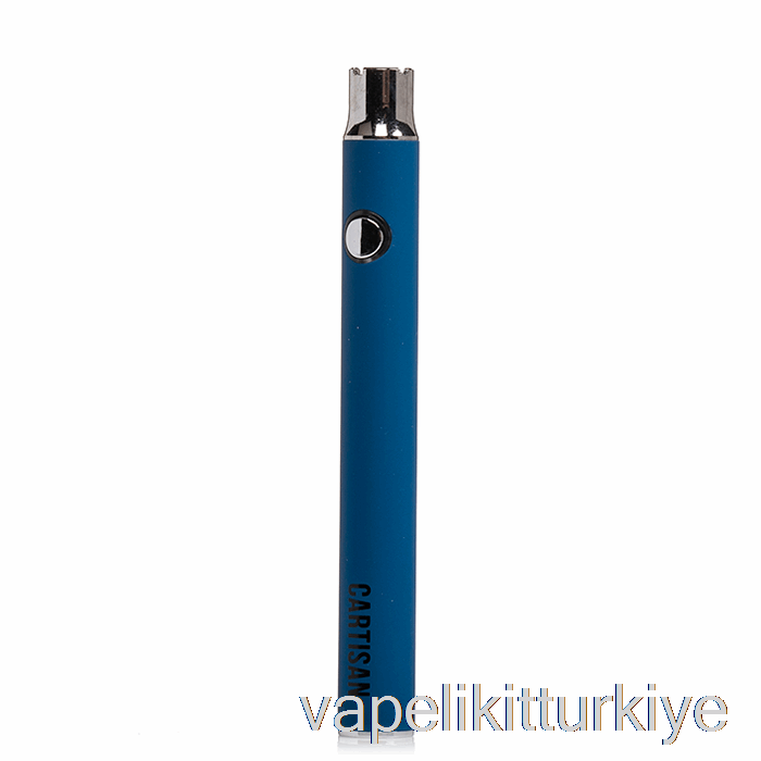 Vape Likit Cartisan Düğmesi Vv 400 510 Pil Mavi